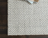 Powdered Stone Jute Flatweave Rug Weave Pattern
