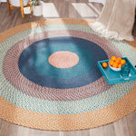Country Realm Round Jute Area Rug