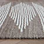 Marconi Natural with Ivory Wool Pattern Rug