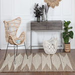 Marconi Natural with Ivory Wool Pattern Rug