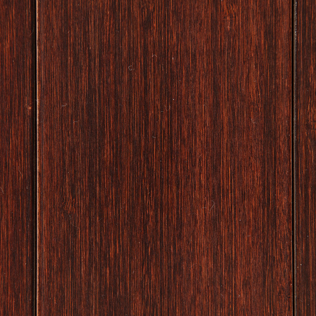 close up of cherry stained bamboo
