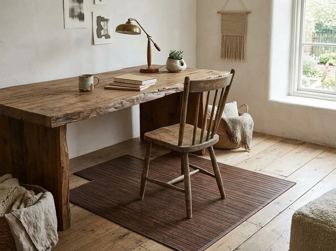 Why Bamboo Chair Mats Beat Plastic Every Time