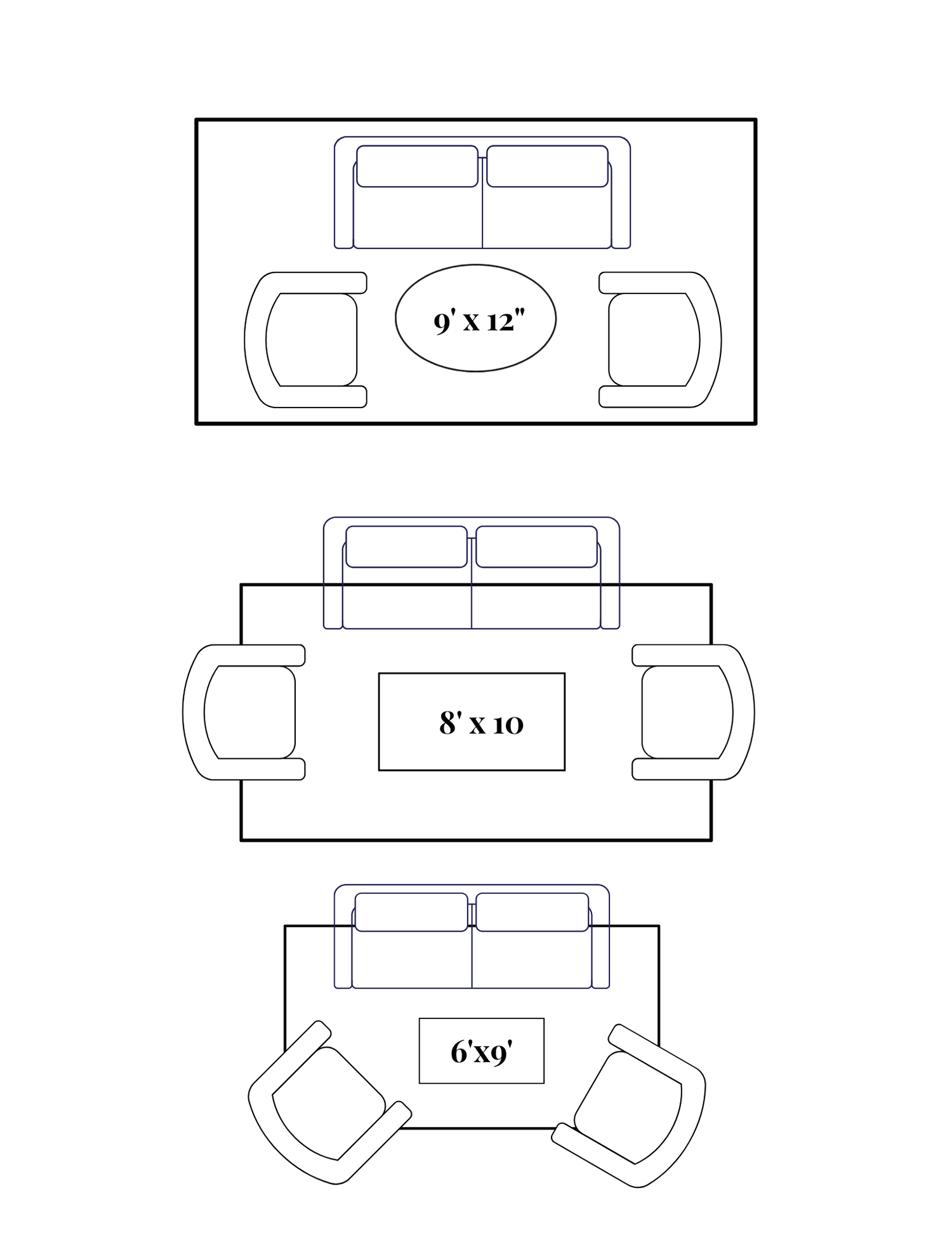 rug size visualizer for living room 