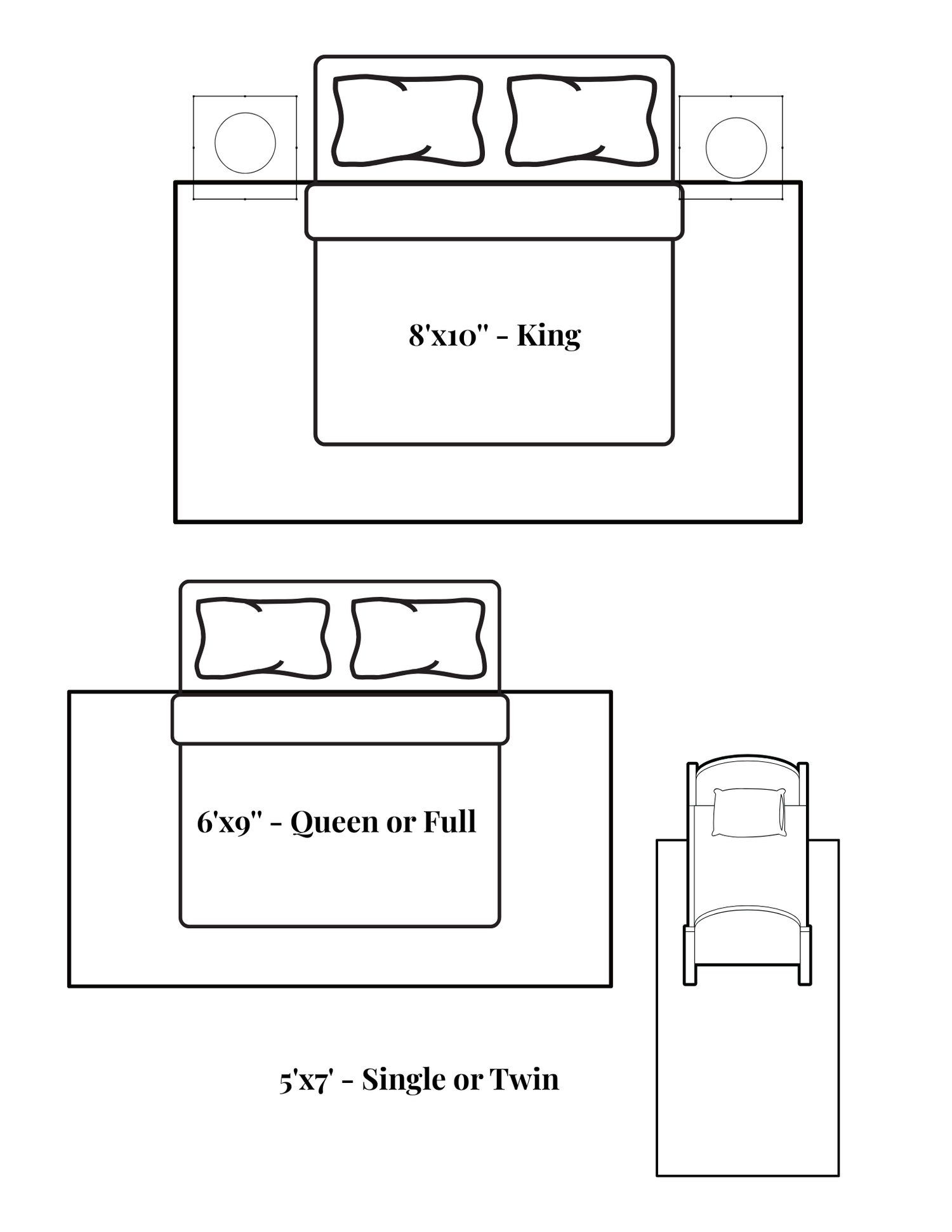 rug size visualizer for bedroom