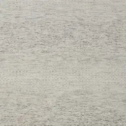 Textured gray patterned wool rug