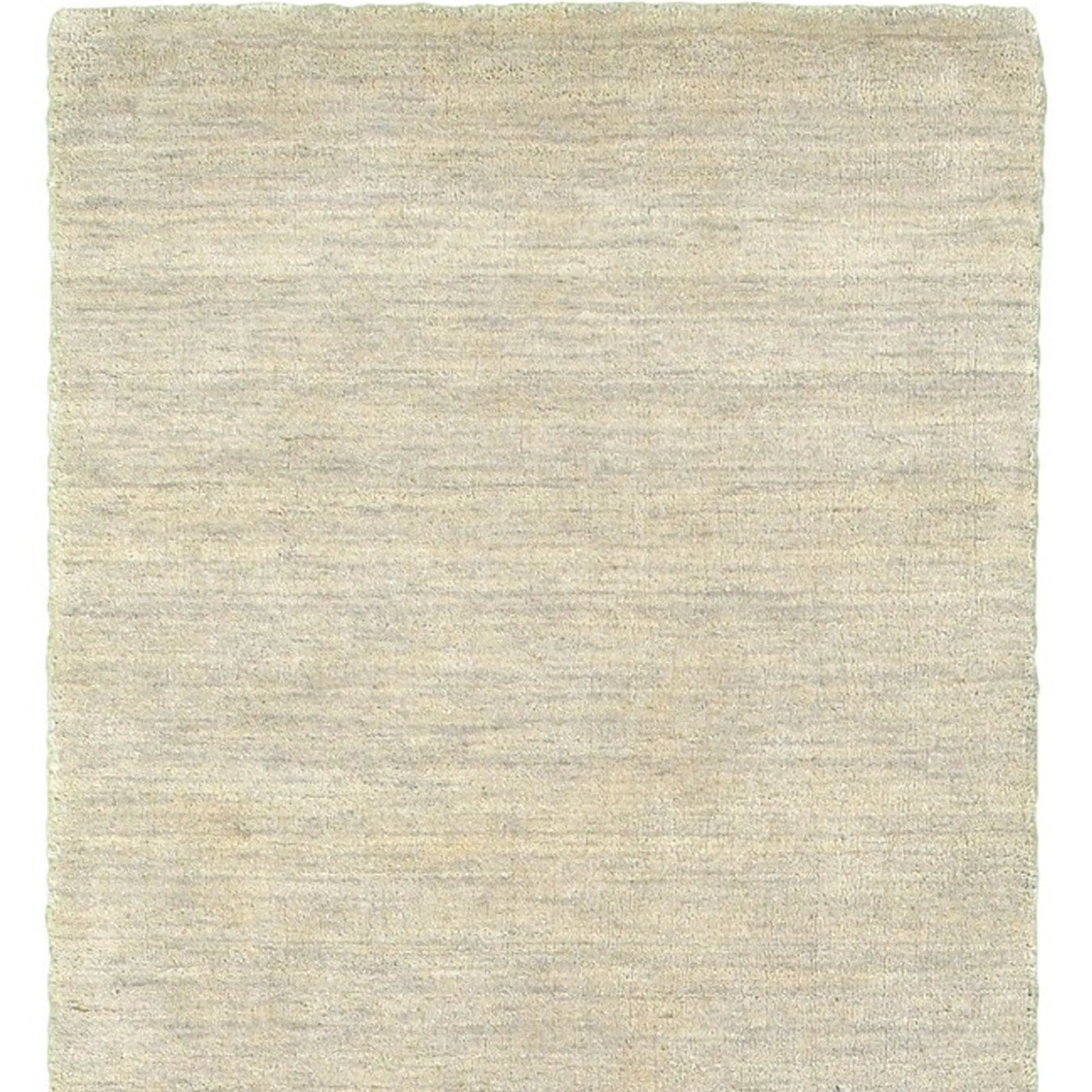 Beige area rug with a textured pattern