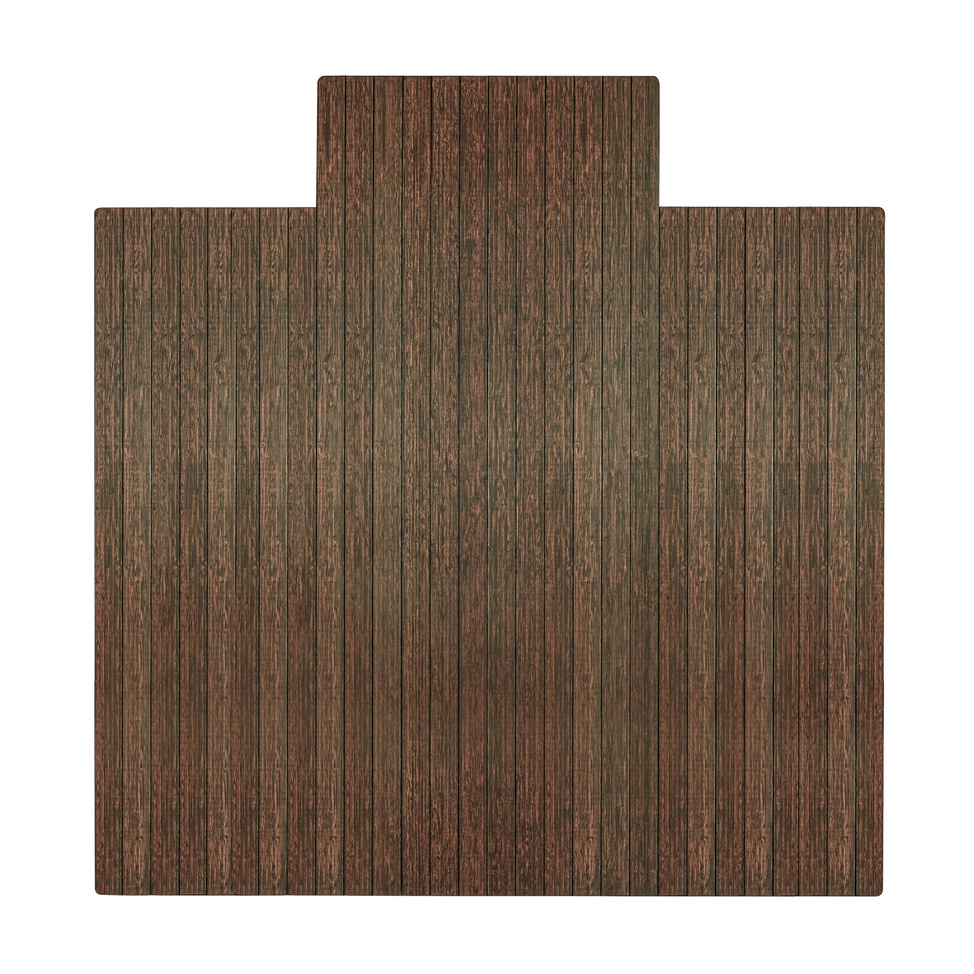 Java Standard Bamboo Chair Mat with Lip
