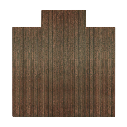 Java Standard Bamboo Chair Mat with Lip