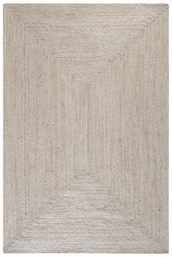 Kerala Ivory Handmade Jute Rug