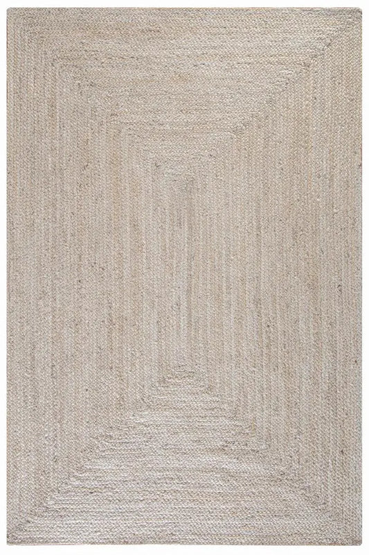 Kerala Ivory Handmade Jute Rug