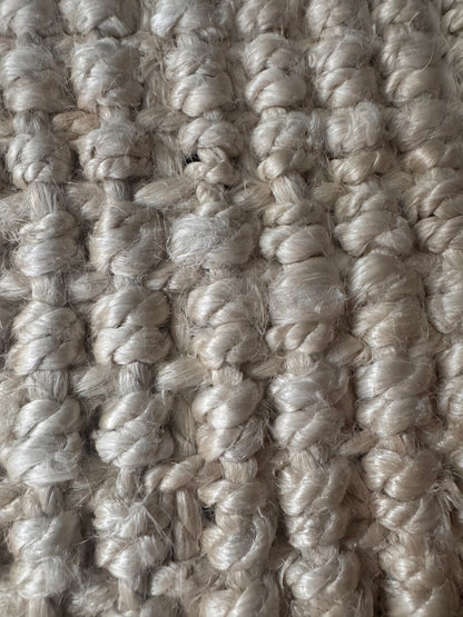 Andes Handwoven Ivory Jute Rug