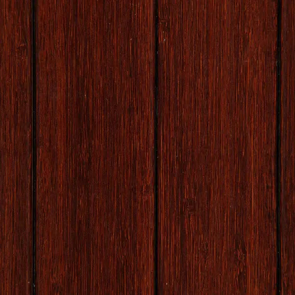 Close-up dark cherry bamboo slats