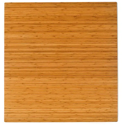 natural bamboo mat with horizontal slats