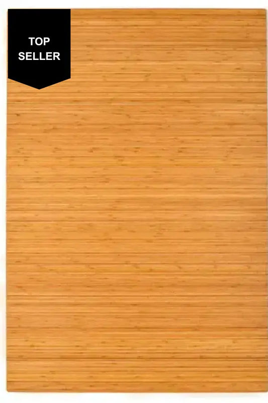 Standard Bamboo Chair Mat, Roll-Up, No Lip  ☆