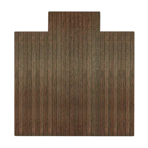 Java Standard Bamboo Chair Mat with Lip