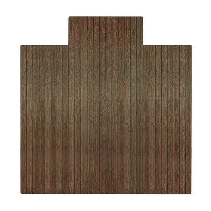 Java Standard Bamboo Chair Mat with Lip
