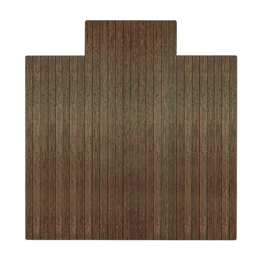 Java Standard Bamboo Chair Mat with Lip