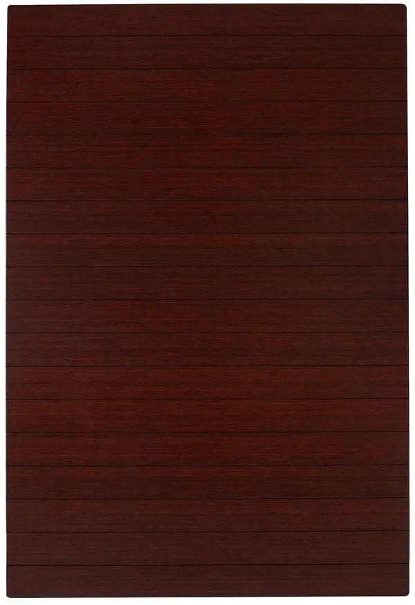 Deluxe Bamboo Chair Mat, Roll-Up, No Lip ☆