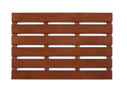 Walnut Moso Bamboo Bath and Sauna Mat