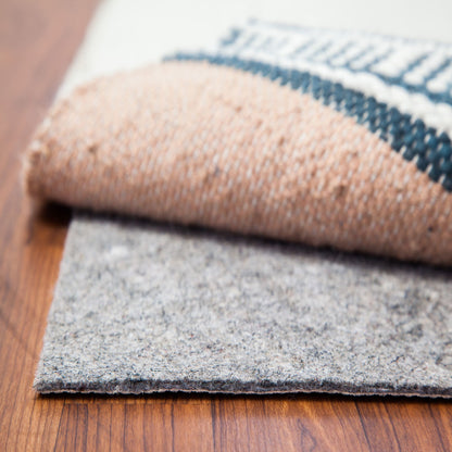 All-Surface Rug Pad detail under jute rug