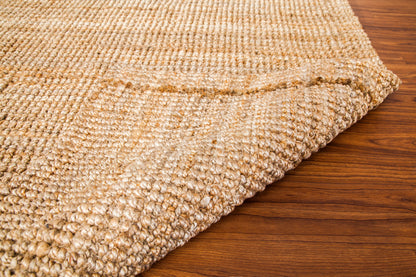 Andes Hand Woven Natural Jute Rug  backing
