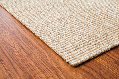 Desert Willow Wool & Jute Area Rug corner detail 2