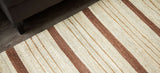 Copper Bop Jute Rug Weave Pattern