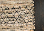 Black Creek Jute & Cotton Rug Weave Pattern