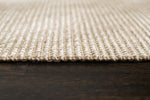 Sparrow Jute & Wool Rug Edge Detail