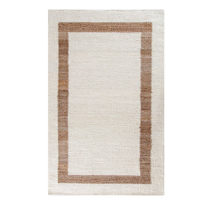 Whippoorwill Handloom Woven Jute Area Rug 