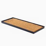 Rubber Boot Tray - Rectangle Ripple (018)