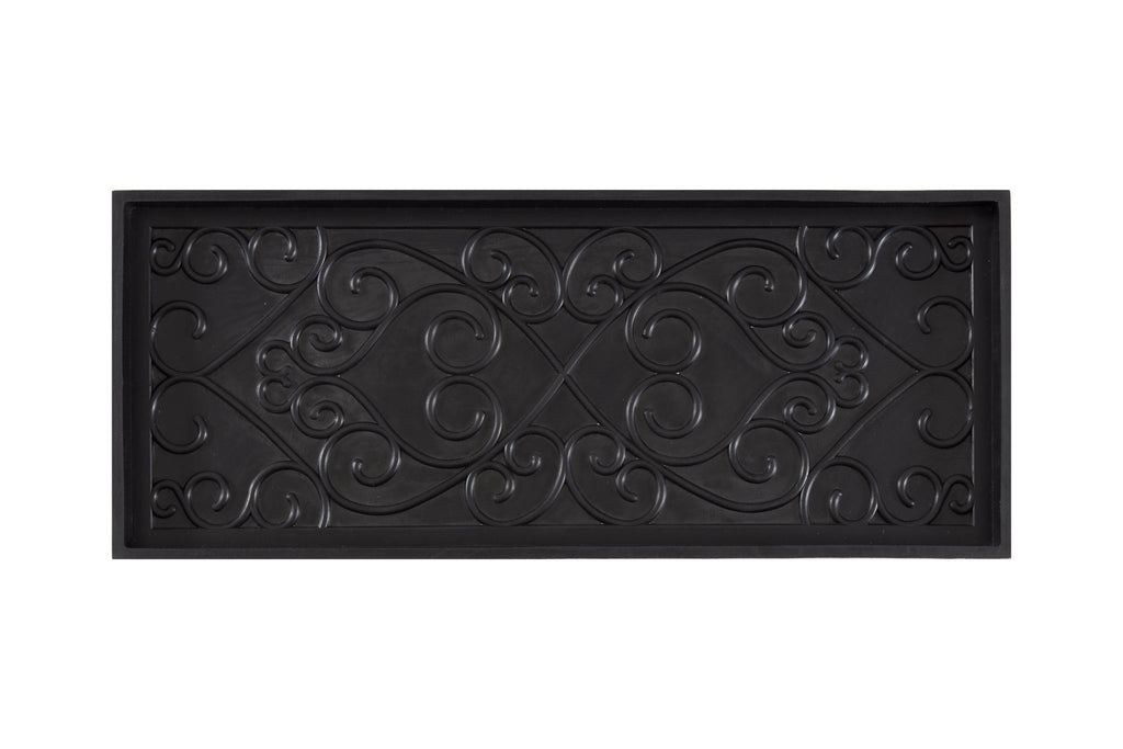 Rubber Boot Tray - Rectangle Ripple (018) – Natural Rug Co