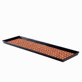 Metal Boot Tray with Red & Tan Coir Insert  image 9