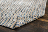 Bell Bottom Blues Cotton Rug Backing