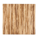 Strand-Woven Bamboo Roll-Up Chairmat, 52" x 48", no lip