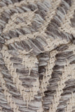 Cherokee Slate Pouf Upholstery 5% Cotton, 45% Polyester