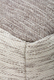 Halifax Sqaure Pouf - Construction: Hand-Crafted
