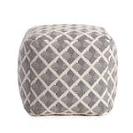 Carondelet Pouf - Construction: Hand-Crafted