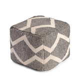 Maplewood Square Pouf Hand-Crafted