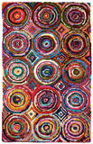 8' x 10' Kaleidoscope Cotton Rug