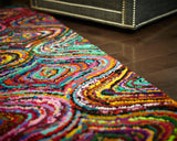 Lively Lucy Cotton Rug Weave Detail