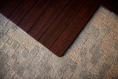 Dark Cherry Bamboo Chair Mat