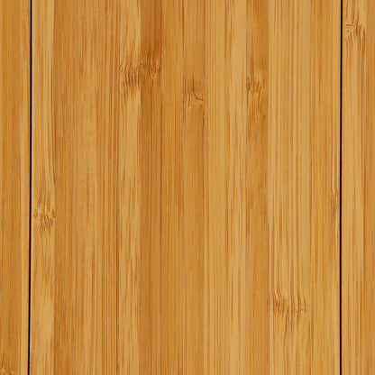 Natural Deluxe Bamboo Chair Mat Close Up Detail