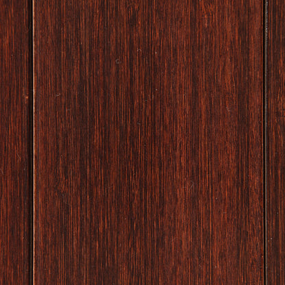 Dark Cherry Deluxe Bamboo Chair Mat Close Up Detail 
