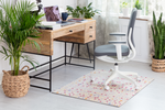 Del Marcos Ivory & Multi Rug'd Chair Mat